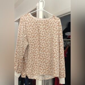 Kate Spade Cream and Tan Patterned pyjamas